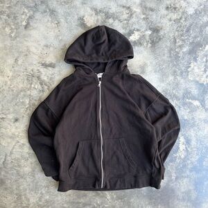 No Boundaries Charcoal Zip-Up Jacket